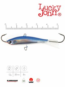 Балансиры Lucky John  5шт набор MIX NORDIC 4 40мм/12HRT/13H/15H/29/301RT 5шт без тройника, фото 8