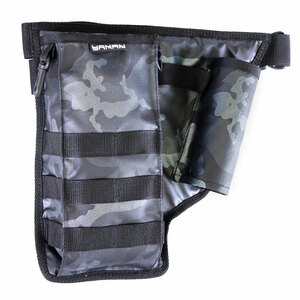 Сумка рыболовная поясная "Yaman" Fishing Pocket Hip, 30х22х6 см, цв.сер.камуфляж + 1 кор. LUNO 18, фото 2