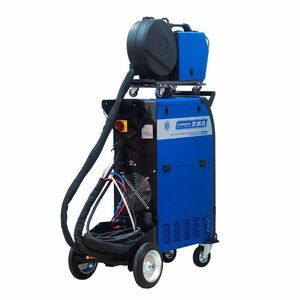 Сварочный полуавтомат AuroraPRO SKYWAY 350 DUAL PULSE с водяным охлаждением и выносным механизмом подачи проволоки, до 350 А, фото 7