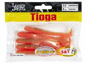 Виброхвосты съедоб. искусст. LJ Pro Series TIOGA 3.4in (08.64)/Z12 6шт., фото 4