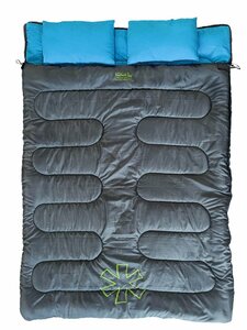 Мешок-одеяло спальный Norfin ALPINE COMFORT DOUBLE 250, фото 4