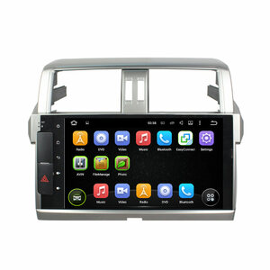 Штатная магнитола CARMEDIA KD-1040-P3-7 DVD Toyota Land Cruiser Prado 150 (2013-2017) (поддержка кругового обзора), фото 4