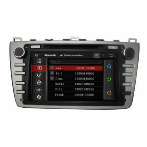 Штатная магнитола CARMEDIA KD-8001 серый DVD MAZDA 6 2007-2012, фото 3