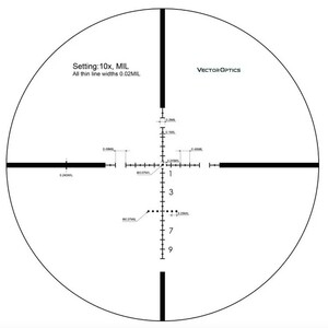 Прицел Vector Optics Marksman 6-25x50 SFP, фото 10