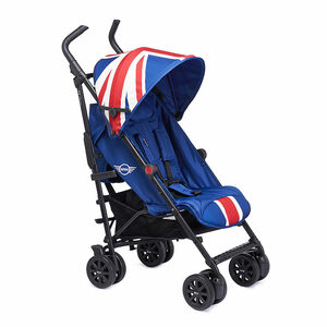 Коляска Easywalker Mini Buggy+ Union Jack Classic с бампером, фото 1