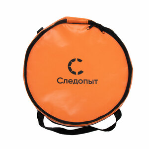 Ведро с крышкой СЛЕДОПЫТ для рыбы, ПВХ, 40х40х40 см, цв. Оранжевый, фото 2