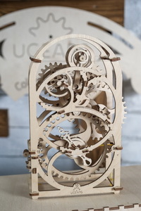 Механический деревянный конструктор Ugears Таймер, фото 10