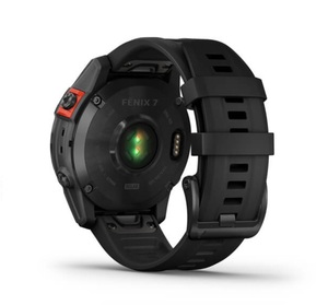 Умные часы Garmin Fenix 7 Solar серый с черным ремешком, фото 10