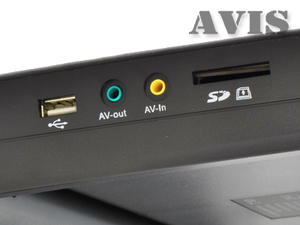 Потолочный автомобильный монитор 10.2" со встроенным DVD плеером AVEL AVS1029T (Черный), фото 1