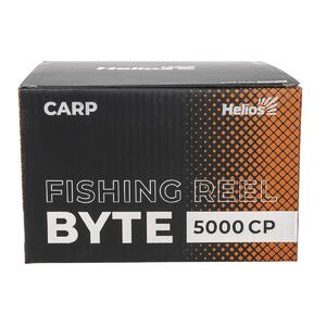 Катушка Byte carp 5000 CP 4+1 подшип + зап шпуля (HS-BC-5000-S) Helios, фото 15