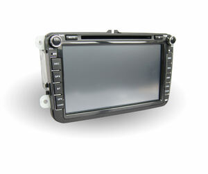 Штатная магнитола CARMEDIA QR-8051-T3 DVD Volkswagen, Skoda, Seat (по списку), фото 7