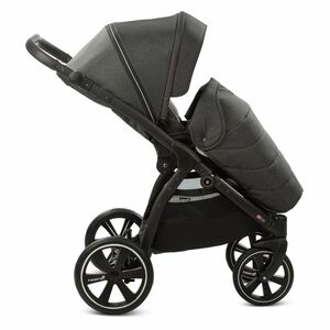 Коляска 2 в 1 Noordi Fjordi Sport Black NEW с термолюлькой, фото 4