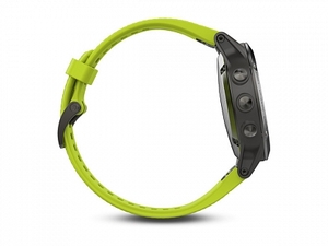 Garmin Fenix 5 серые с желтым ремешком, фото 5