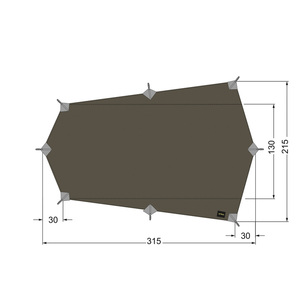 Тент Tatonka TARP WING 2 LT, фото 2