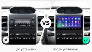 Штатная магнитола FarCar s195 для Toyota Land Cruiser Prado 120 2002-2009 на Android (LX456R), фото 2