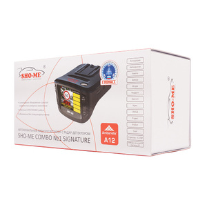 Sho-Me Combo №1 A12 SIGNATURE с GPS/ГЛОНАСС модулем, фото 7