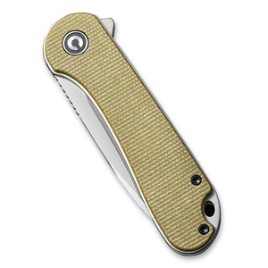 Складной нож CIVIVI Elementum D2 Steel Satin Finished Olive Micarta, фото 5