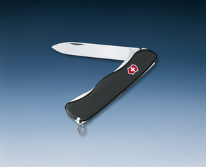 Нож Victorinox Sentinel, 111 мм, 4 функции, с фиксатором лезвия, черный, фото 2