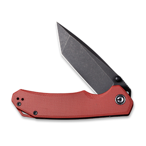 Складной нож CIVIVI Brazen D2 Steel Black stonewashed Handle G10 Burgundy C2023B, фото 4