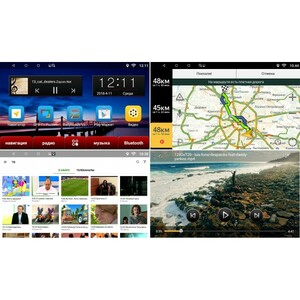 Головное устройство Subini MSB102Y с экраном 10.2" для MITSUBISHI ASX 2010+, фото 2