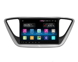 Штатная магнитола DayStar DS-7018HB Hyundai Solaris ANDROID 8.1.0 (8 ядер, 2Gb ОЗУ, 32Gb памяти), фото 1