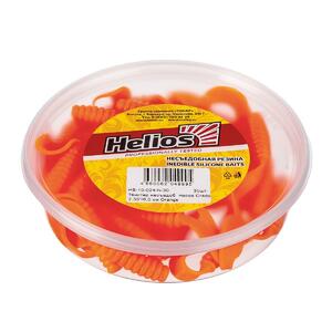 Твистер несъедоб. Credo 2,35"/6,0 см Orange 30шт. (HS-10-024-N-30) Helios, фото 2