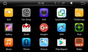 Штатная магнитола AVEL AVS070AN 2DIN на Android (#010), фото 3
