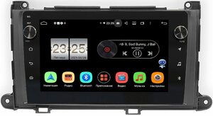 Штатная магнитола Toyota Sienna III 2010-2014 LeTrun BPX609-202 на Android 10 (4/64, DSP, IPS, с голосовым ассистентом, с крутилками), фото 1