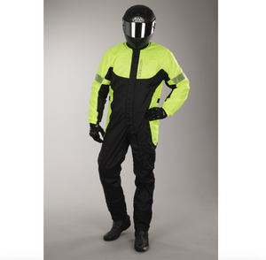 Мотокомбинезон дождевой костюм ALPINESTARS HURRICANE RAIN SUIT (желто-черный, 551, L), фото 3