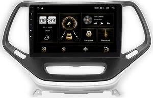 Штатная магнитола Jeep Cherokee V (KL) 2013-2021 LeTrun 4195-10-811 на Android 10 (6/128, DSP, QLed) С оптическим выходом, фото 1