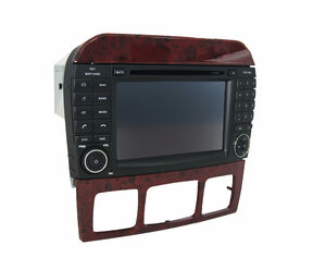 Штатная магнитола CARMEDIA QR-7105 DVD Mercedes S-класс 1998-2005 (W220), фото 6