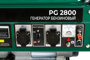 Генератор бензиновый FAVOURITE PG 2800, 2,5/2,8 кВт, 7 л.с., 3000 об/мин, фото 3