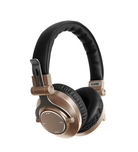Беспроводные Bluetooth стерео наушники ERGO VJ080 ЗОЛОТО, фото 8