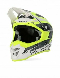 Шлем Acerbis PROFILE 4 Fluo-Yellow/White S, фото 1