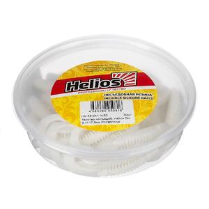 Твистер несъедоб. Din 3,11"/7,9см Phosphorus 30шт. (HS-33-041-N-30) Helios (0), фото 4