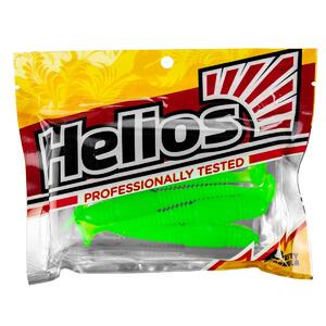 Виброхвост Minoga 3,75"/9.5 см Electric green 5шт. (HS-17-007) Helios, фото 2