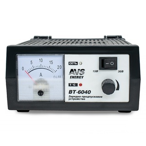 Зарядное устройство - источник питания AVS Energy BT-6040 (12/24В, 20А, пуск), фото 3