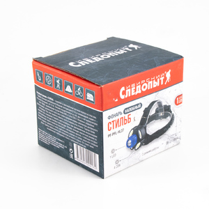 Фонарь налобный "СИБИРСКИЙ СЛЕДОПЫТ-Стильб", 1 LED + 4 COB, zoom, аккум.2x2200mAh/60/, фото 8