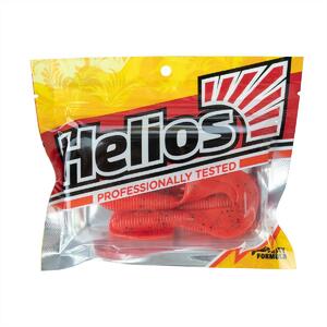 Твистер Credo 3,35"/8,5 см Pepper Red 7шт. (HS-11-030) Helios, фото 2