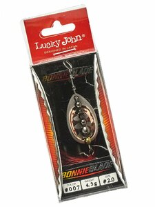 Блесна вращающаяся Lucky John BONNIE BLADE 02 04.3г 007 в блистере, фото 4