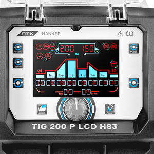 Сварочный аппарат ПТК HANKER TIG 200 P LCD H83, фото 5
