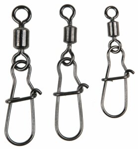 Вертлюги c застеж. LJ Pro Series ROLLING SWIVEL FASTLOCK Набор 30шт., фото 3