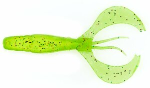 Твистеры съедоб. искусст. LJ Pro Series CURLY SHRIMP 3,0in (07.62)/S15 7шт., фото 3