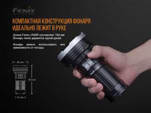 Фонарь Fenix LR40R, фото 9