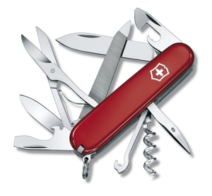 Нож Victorinox Mountaineer, 91 мм, 18 функций, красный, фото 1