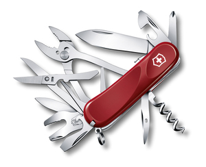 Нож Victorinox Evolution S557, 85 мм, 21 функция, красный, фото 1