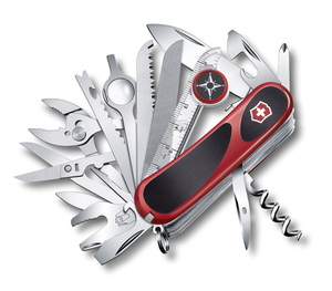 Нож Victorinox EvoGrip S54, 85 мм, 31 функция, красный с черным, фото 1