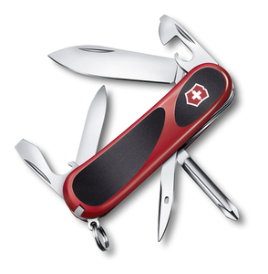 Нож Victorinox EvoGrip 14, 85 мм, 14 функций, красный с чёрным, фото 1