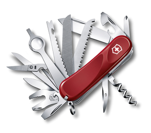 Нож Victorinox Evolution 28, 85 мм, 23 функции, красный, фото 1