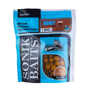 Бойлы тонущие Sonik Baits HONEY 20мм 0,75кг (Мед), фото 1